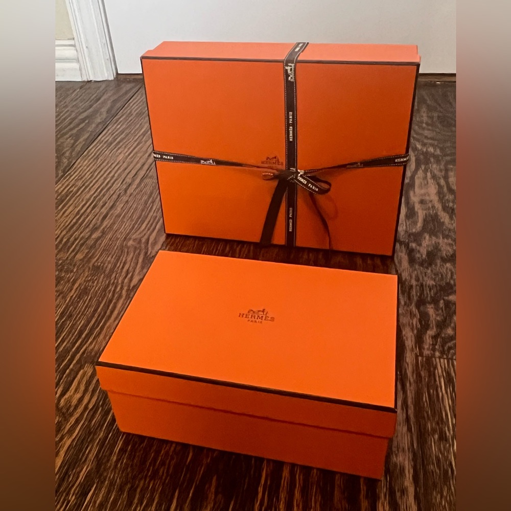 Authentic 2 Hermes boxes